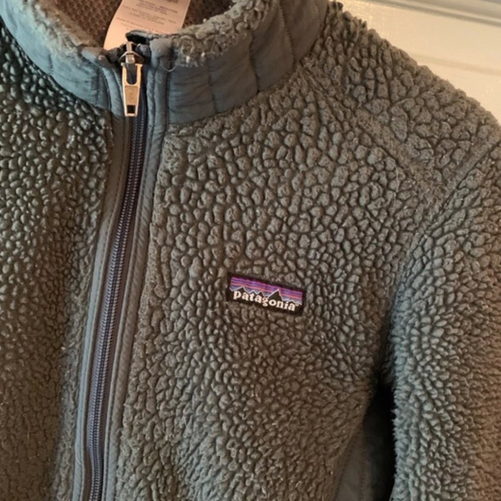 Patagonia Retro-X Classic Fleece in Grey/Blue